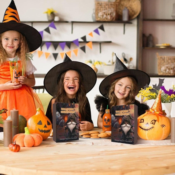 Countdown Halloween Blind Box with Gnome Surprises