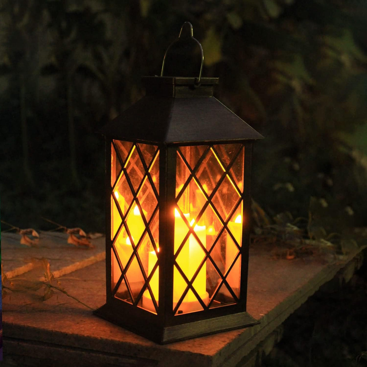 Solar2026 Edition Lantern Garden Hanging Lantern All Weather Outdoor Lighting Energy Efficient Ambience For Backyard Fall