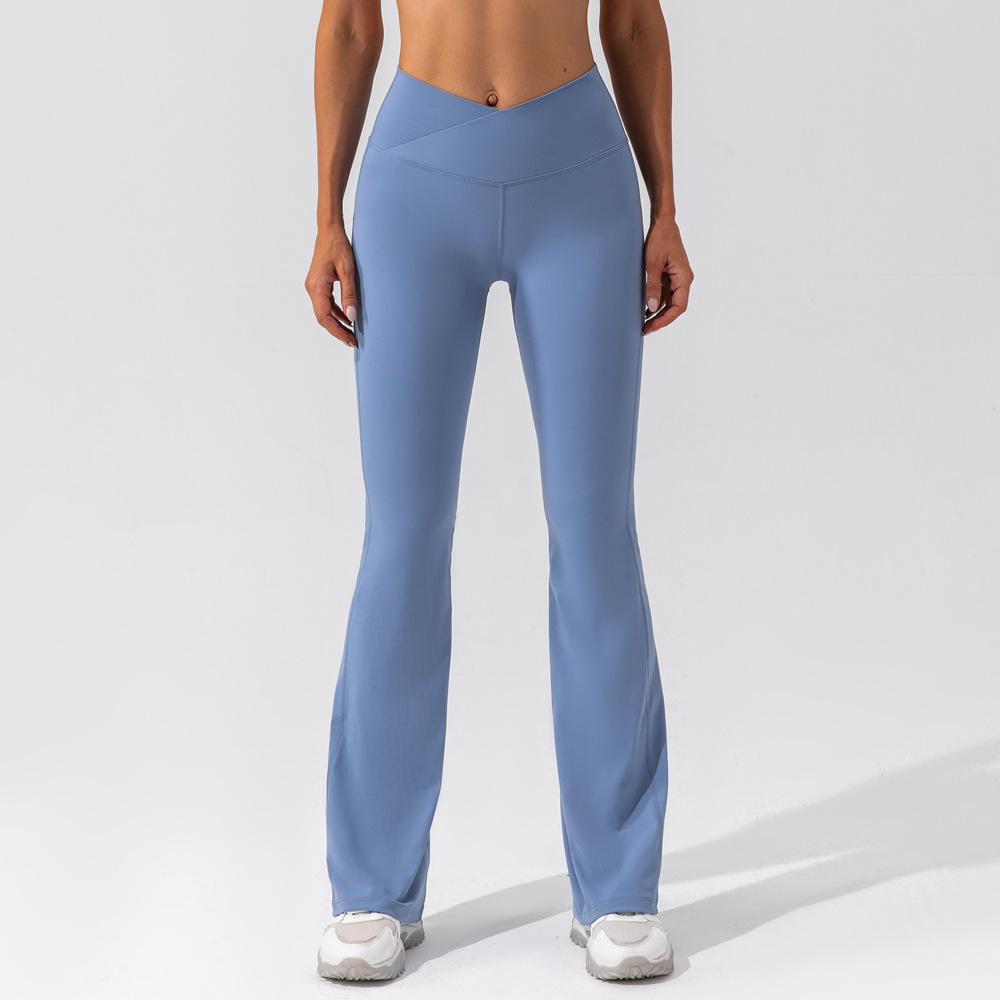 Atmungsaktive Damen Sporthose – asymmetrischer Schnitt, Baumwoll-Polyester-Mix, für Fitness und Freizeit 5