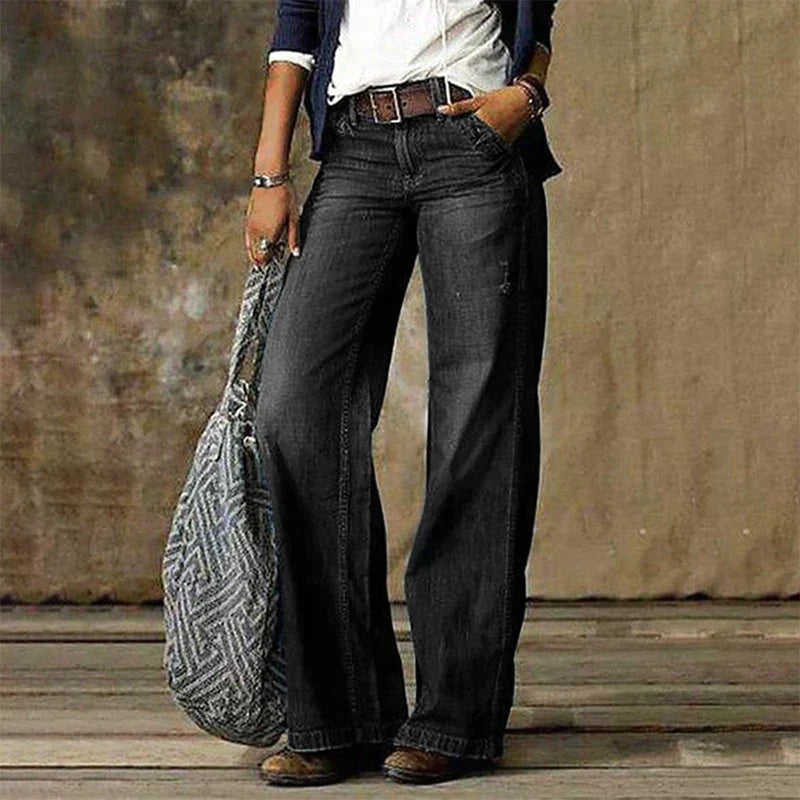 Atmungsaktive Damenhose – klassische Stoffhose, bequem, ideal für jeden Anlass 3