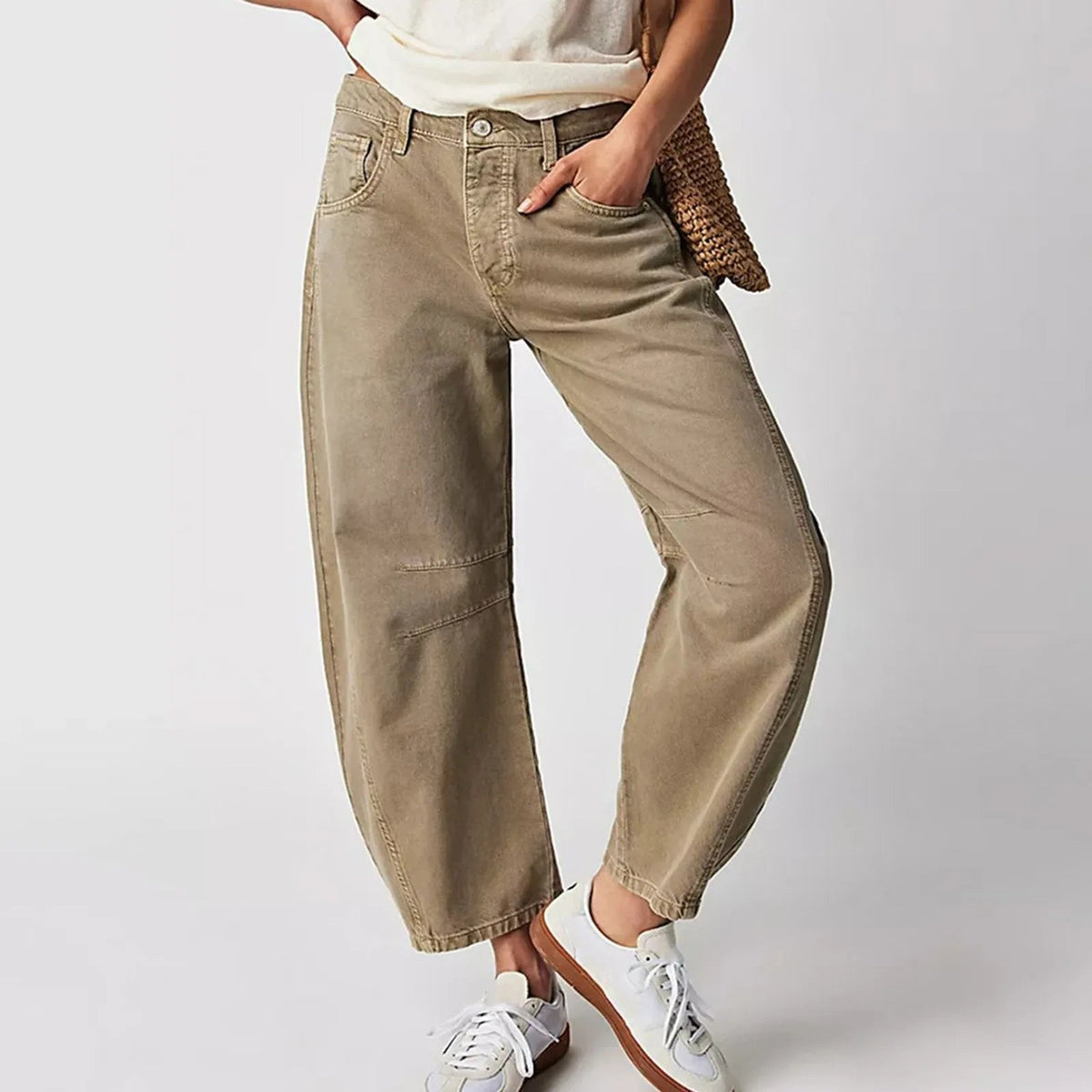 Bequeme & lässige Damenjeans – weit geschnitten, Denim, für den Alltag 7