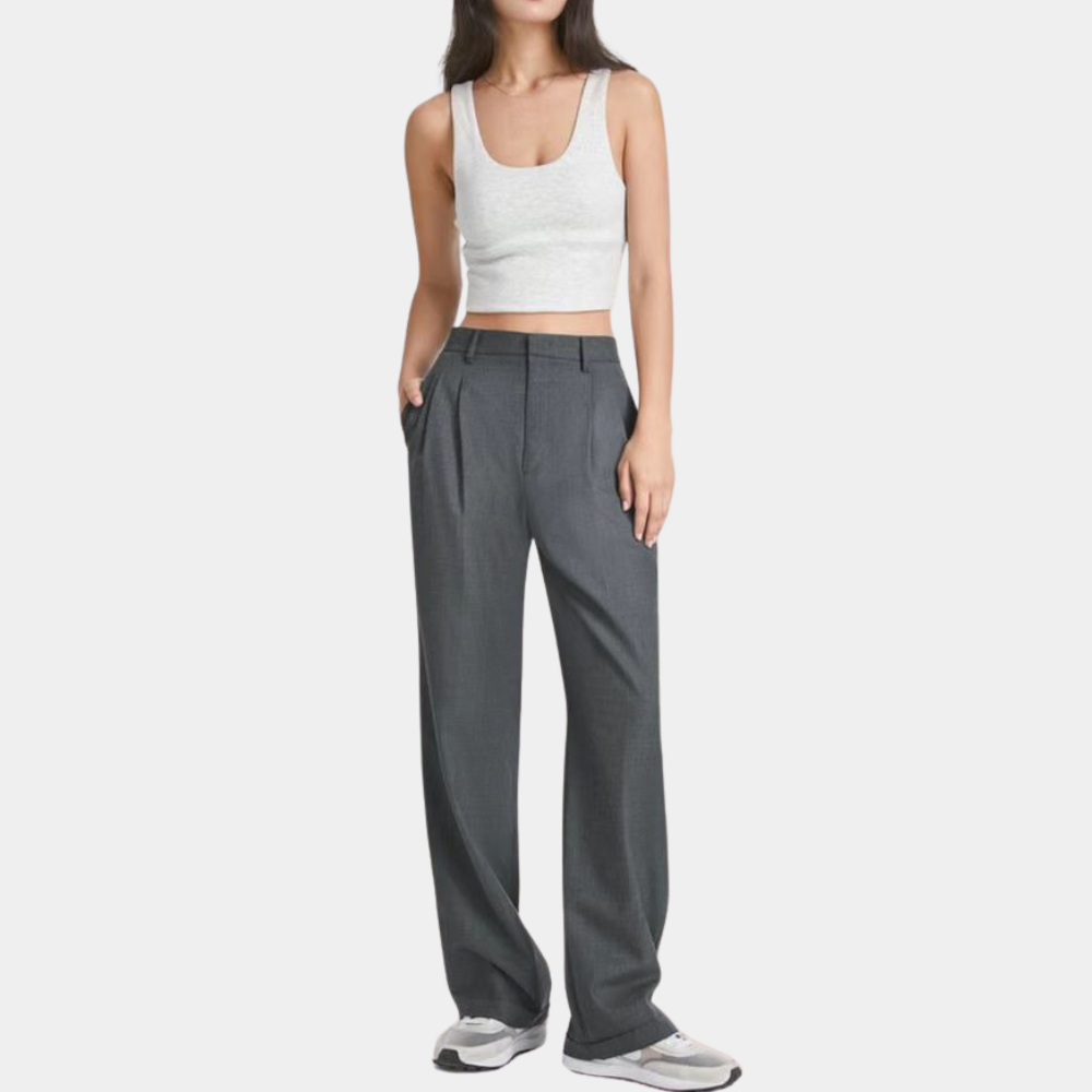 Bequeme & stilvolle Damenhose – lockere Passform, hochwertiger Stoff, für den Sommer 4
