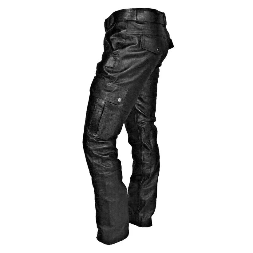 Durable men's lederhosen – classic design, premium leather, for casual and festive occasions 2