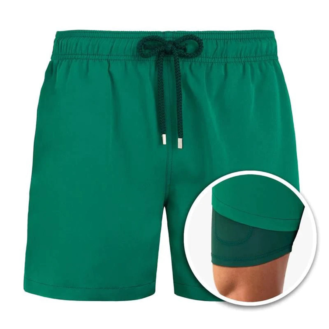 Variant image for Stylish Men's Swimwear Quick-Dry Swim Trunks with Modern Fit and Practical Pockets for Beach and Pool-37