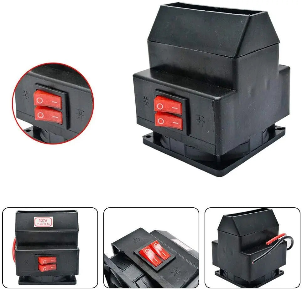 Car Heater Travel-Friendly Defroster Winter 2025 Season Clear Windows For Fast Defrost And Warm Cabin
