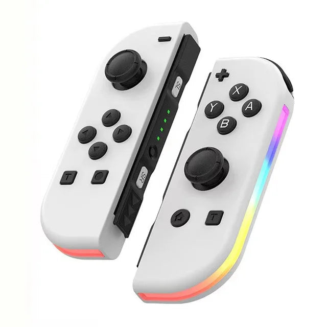 Switch Cordless Controller, Comfort-Grip Gamepad With RGB Light, Dual Motors, Cordless Gaming Gift Idea