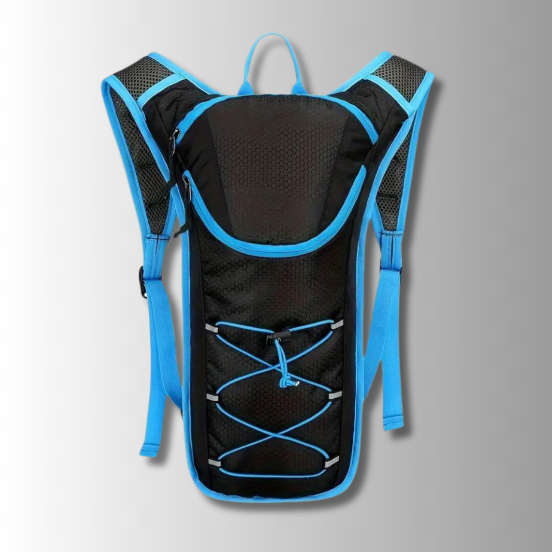 Lightweight men's hydration backpack – ergonomic design, water-resistant nylon, for cycling adventures 4