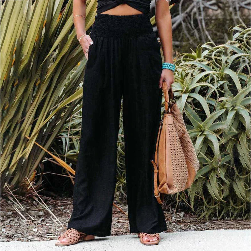 Luftige Damen-Tropenhose – atmungsaktives Material, elastischer Bund, für Freizeit und Urlaub 7