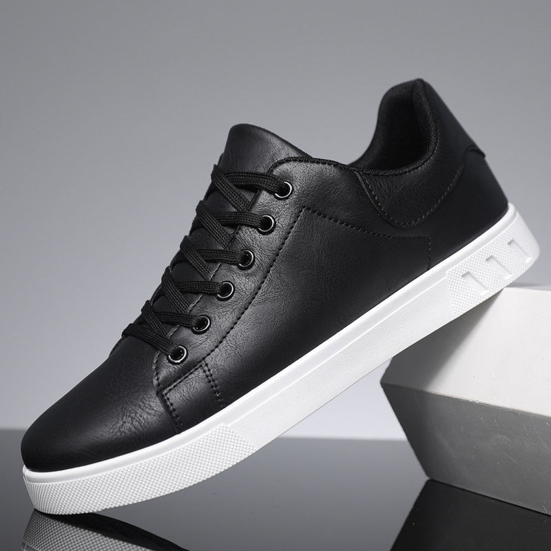 Variant image for Stylish Men's Leather Sneakers in Brown and Black for Everyday Comfort and Durability-16
