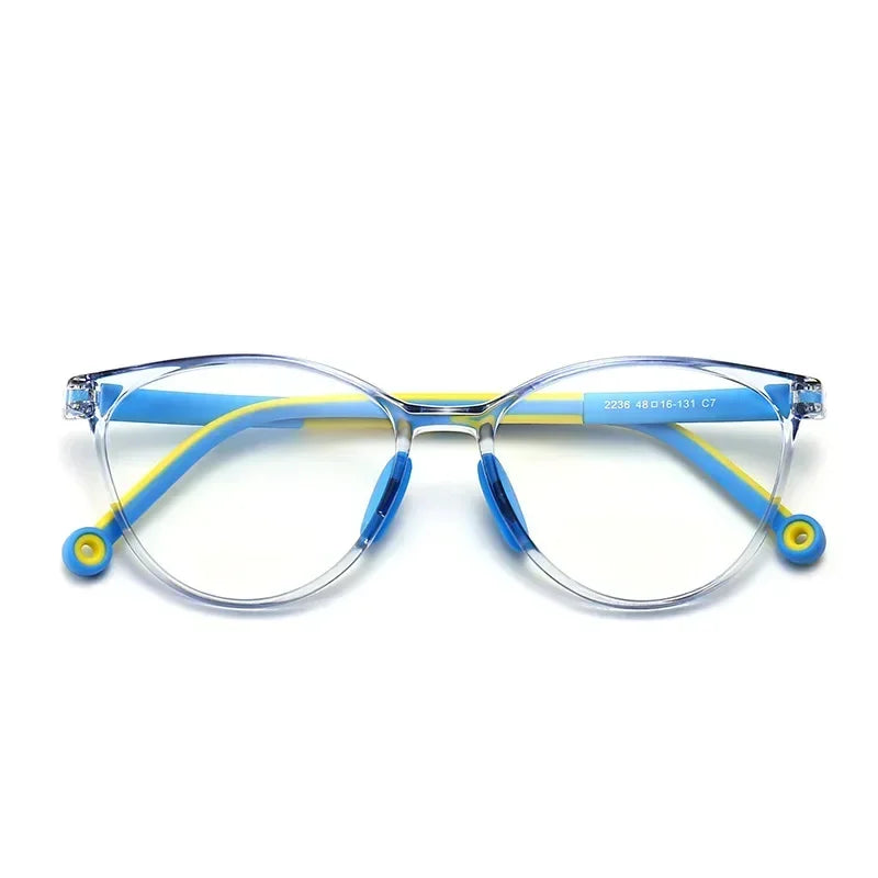Kids2026 Edition Blue Light Blocking Glasses - Computer Eyewear For Safe Screen Time Back To School