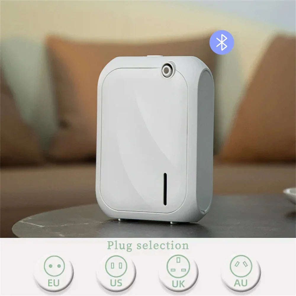 Aroma Diffuser Bluetooth App Control Wall Mount Scent Machine 200m3 Coverage Halloween 2025 Quiet Household Fragrance