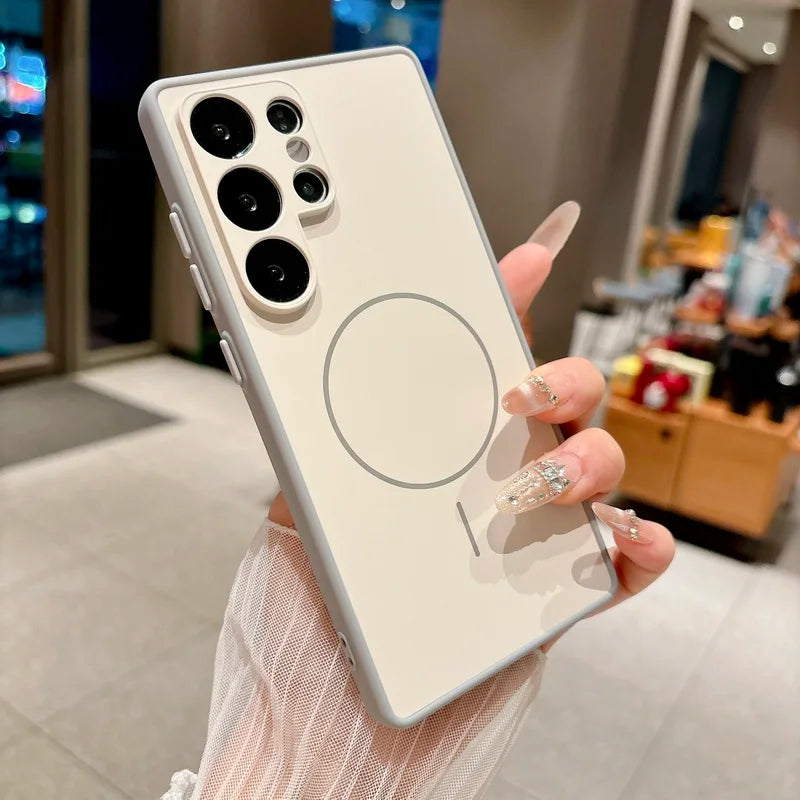 Magnetic TPU Phone Case Sturdy PC TPU Multi Model Compatible Fall 2026 Trend Gift Idea