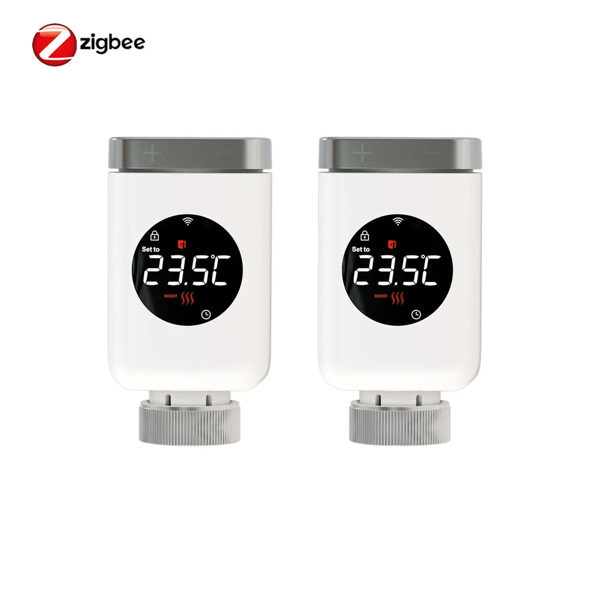 Smart2025 Edition Thermostat Radiator Valve TRV With WiFi ZigBee App Remote Control Energy Saving Fall