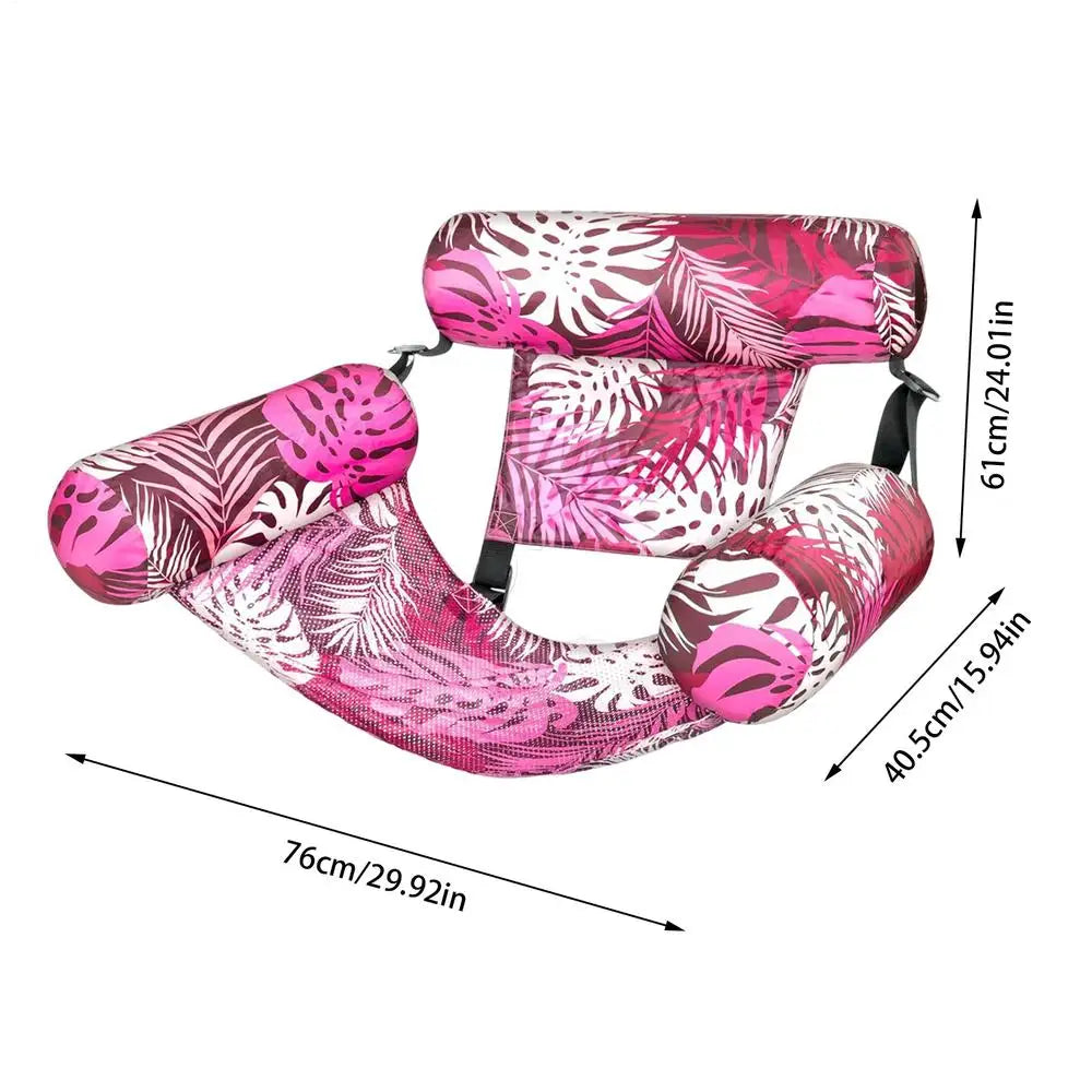 Pool Inflatable Float Hammock Chair Water Lounge Bed Summer 2026 Adults