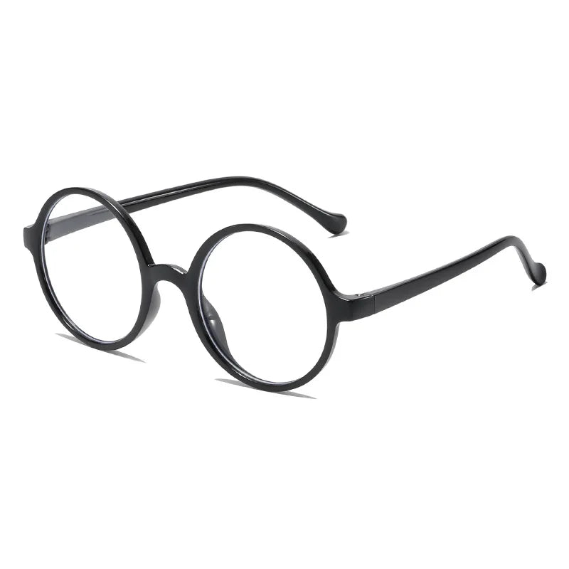 Kids2026 Edition Glasses Round Frame Korean Style Clear Lens Photo Prop Back To School