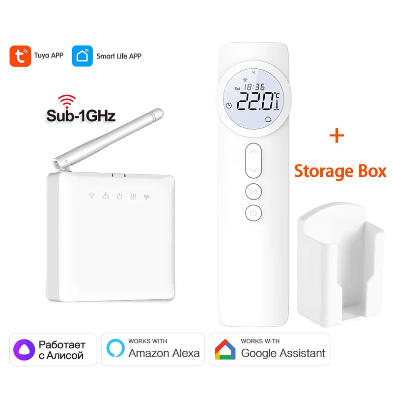 Thermostat Smart WiFi RF433 - Temperature Controller For Gas Boilers And Floor Heating, Fall 2025 Energy Saving