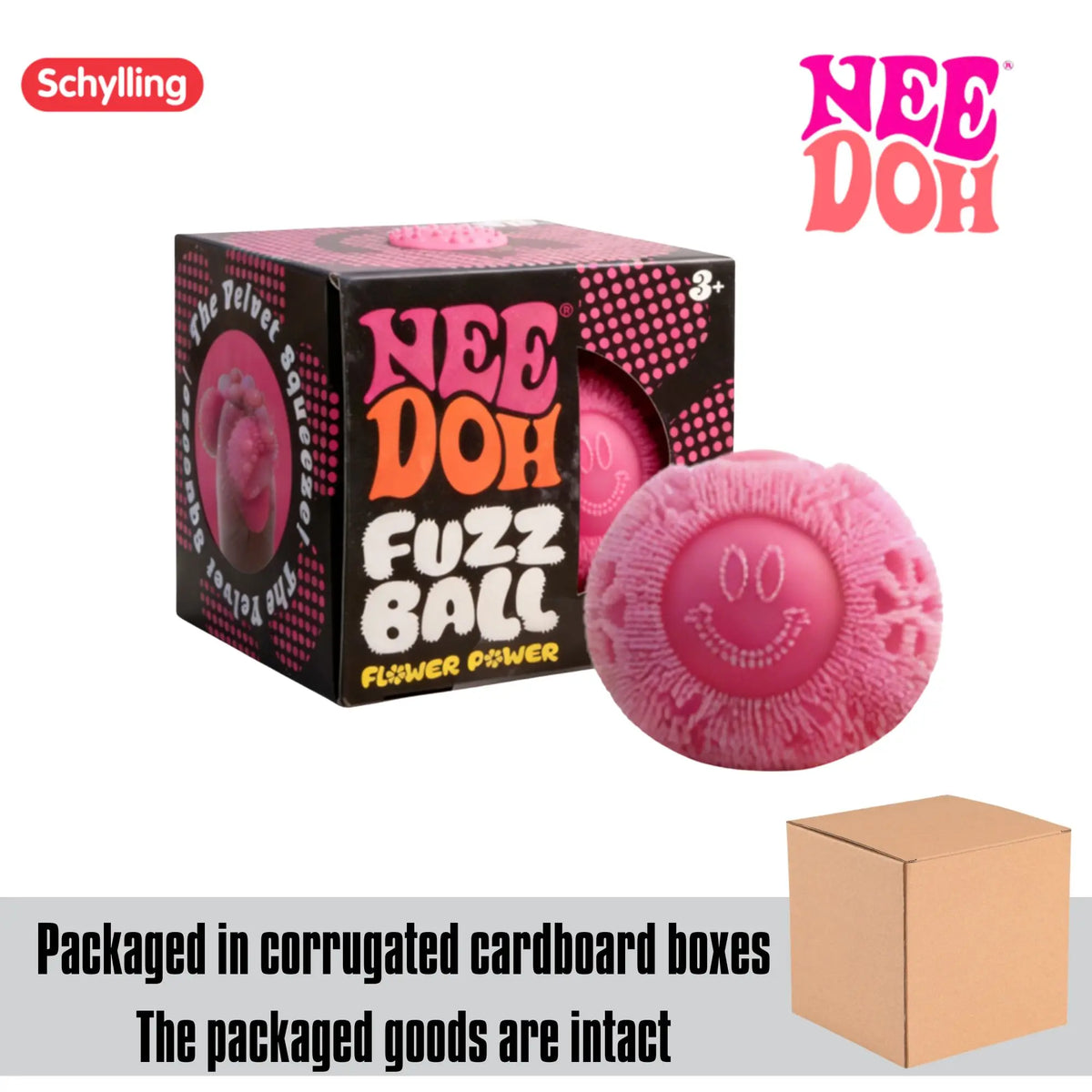 Ball Fuzz Stress Toy Desktop Ornament Blind Box Series TikTok Viral Fall 2026 Stress Relief