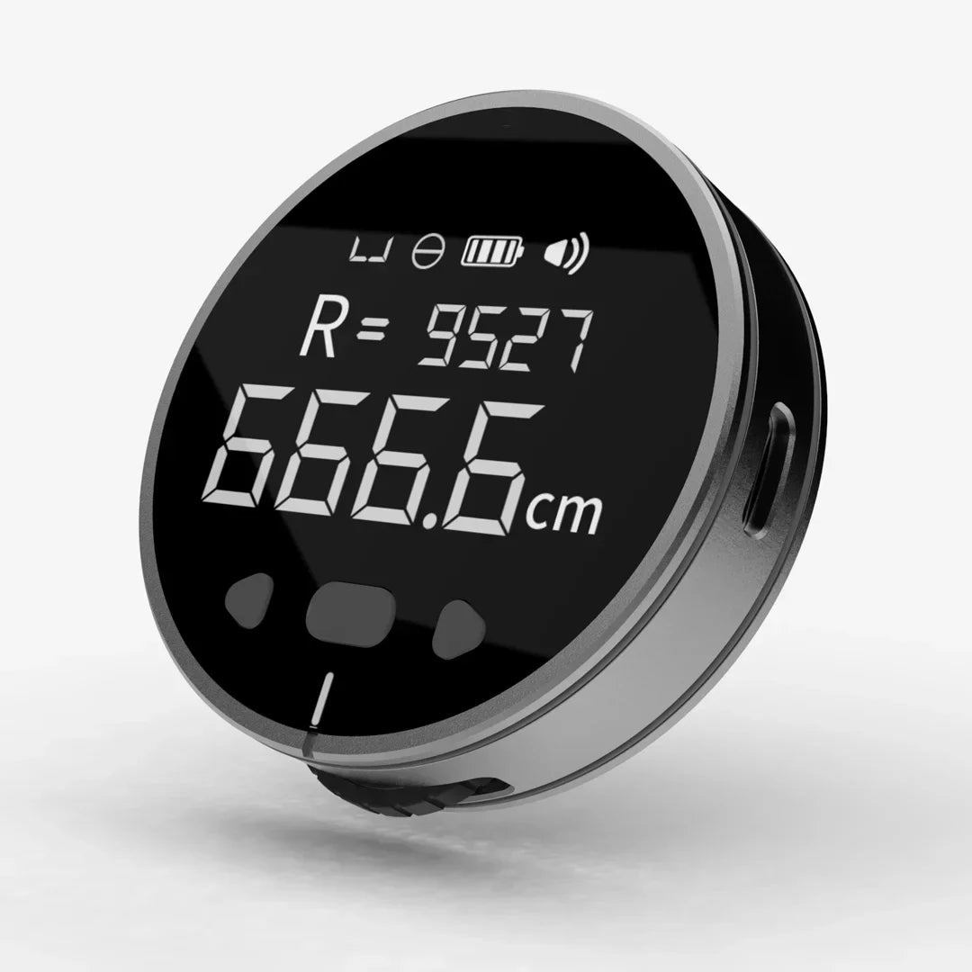 Laser Distance Meter Mini Battery-Powered Digital Measure Device 99M Range Travel-Friendly Fall 2025 Accurate