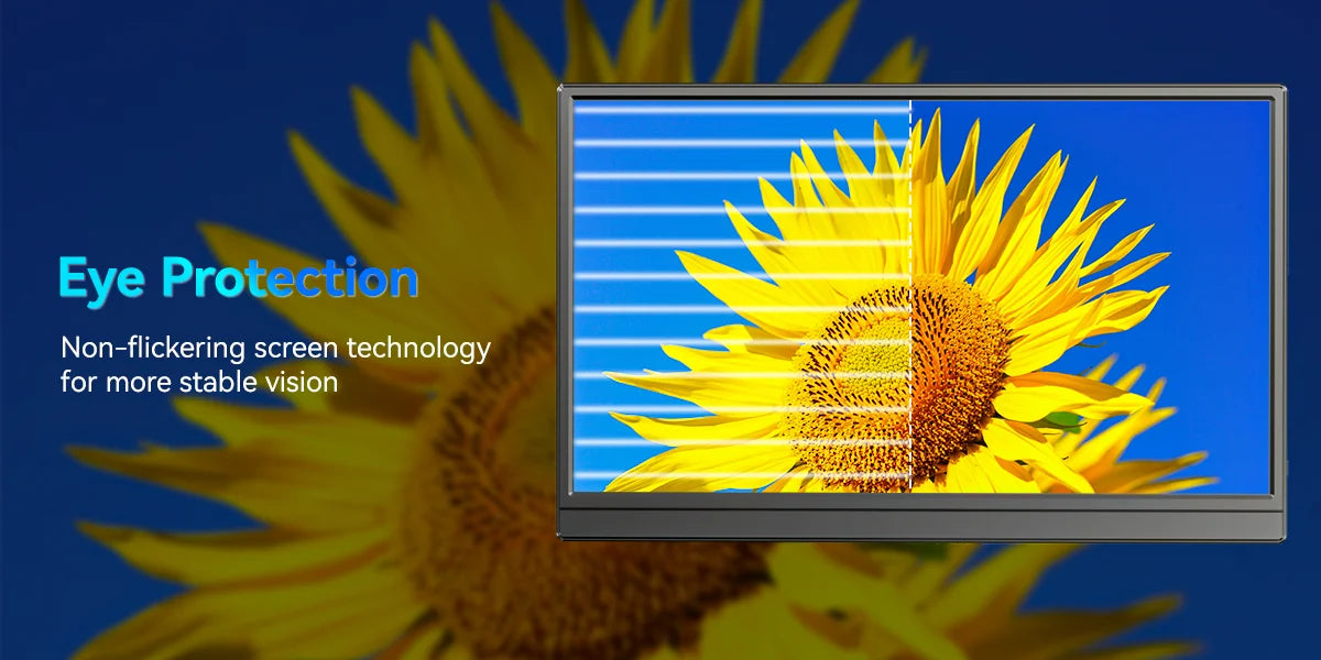 Travel-Friendly 15.6 Inch 1080P Gaming Monitor 60Hz Second Screen