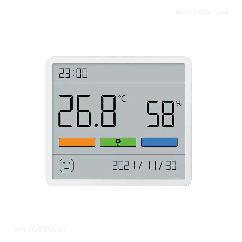 Indoor Thermometer Digital LCD Temperature Humidity Meter Hygrometer Clock Household Climate Monitor Fall 2025 Accurate
