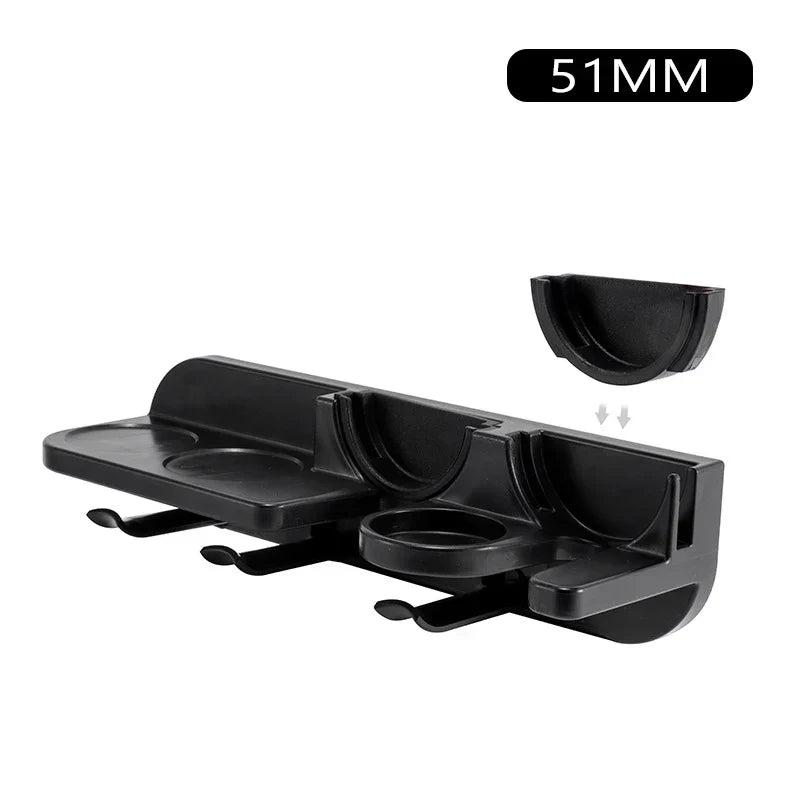 Wall Portafilter Rack Self Adhesive Espresso Holder Fits 51mm 54mm 58mm Coffee Setup Fall 2025 Space Saving Organizer