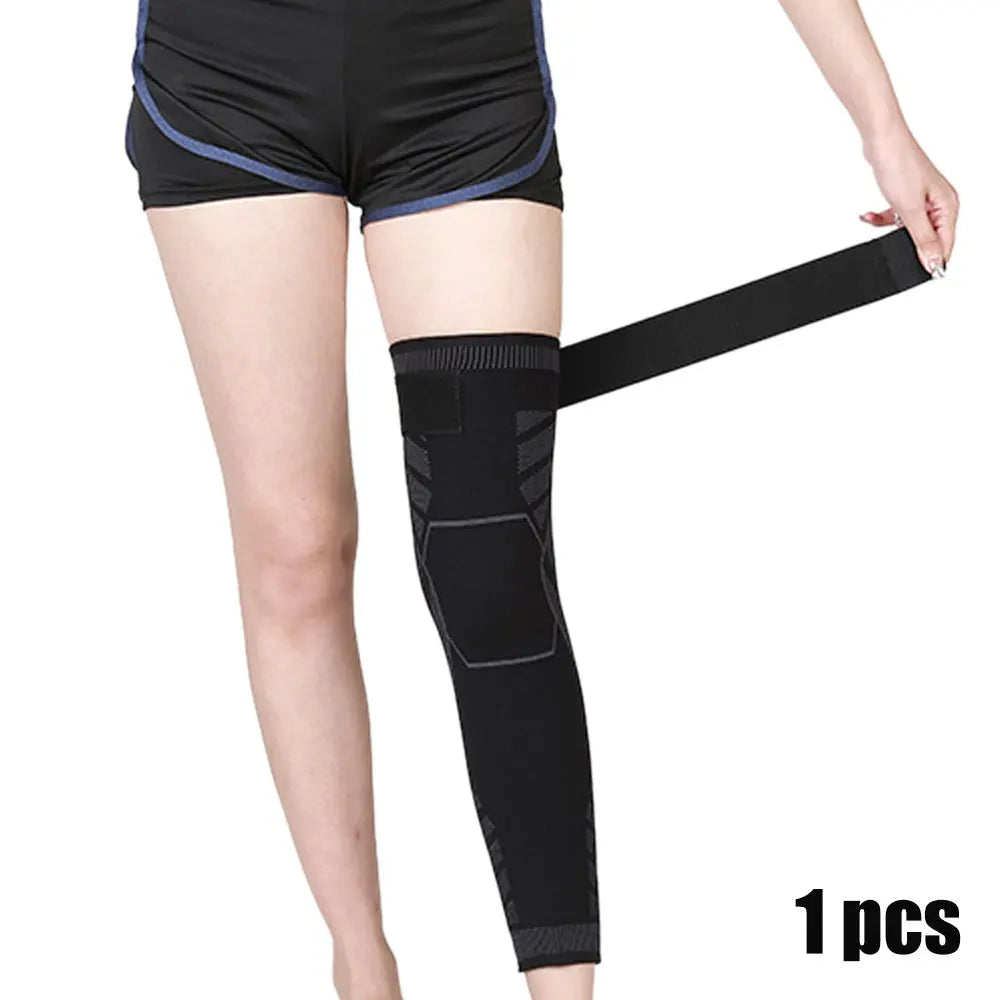 Pair 2026 – Full Leg Compression Sleeve Long Knee Support for Cycling Hiking Basketball