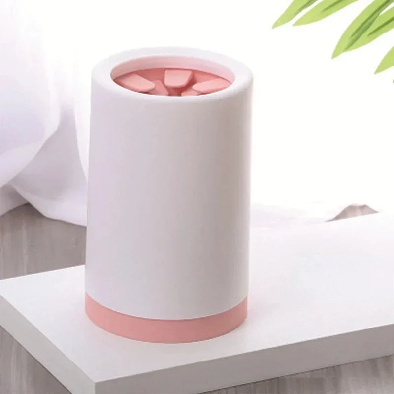 Plush Silicone Pet Paw Washer Cup - Fast Clean for Dogs & Cats, Grooming Maintenance Supplies