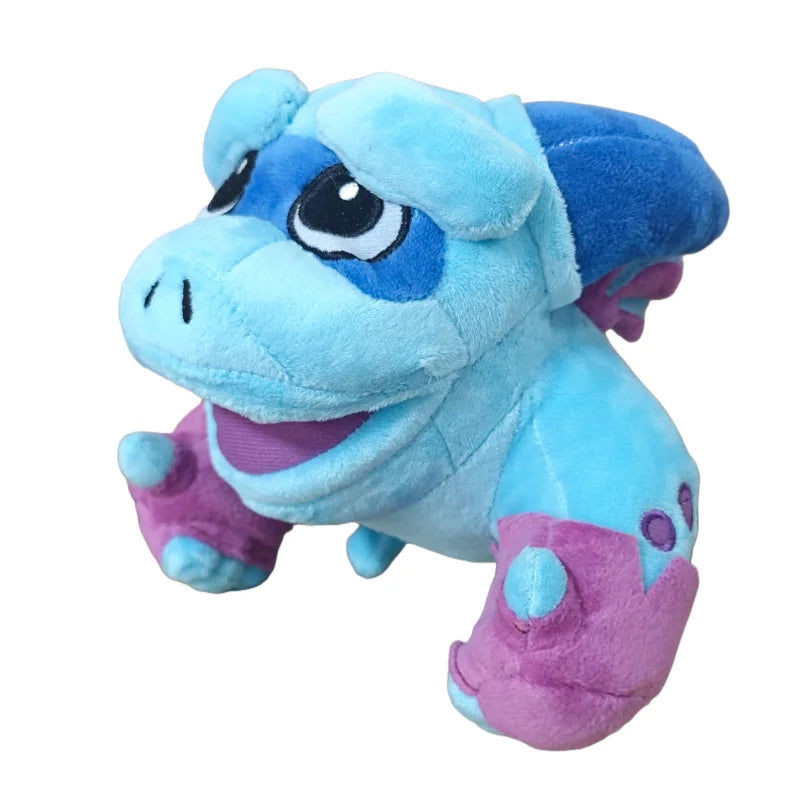 Plush Dragon Trio Stuffed Animals Kit Rolling Log Toy