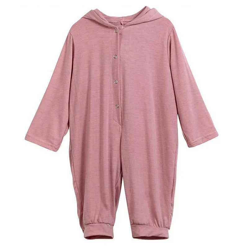 Baby Newborn Dinosaur Hooded Romper Jumpsuit Autumn Winter Clothes for Boys and Girls