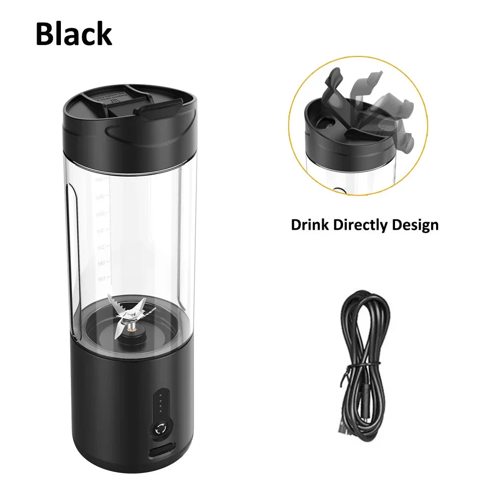 Travel-Friendly Blender 6-Blades Smoothie Maker Summer Essentials 2026 Battery-Powered On The Go Juicer