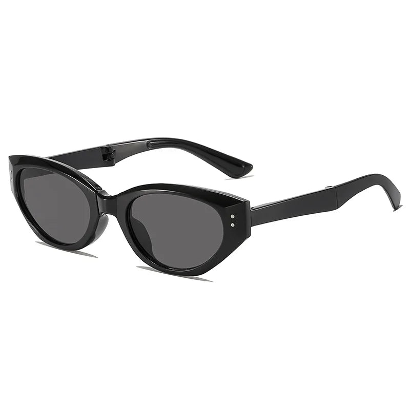 Sunglasses Circular Unisex Foldable Round Eyewear, TikTok Viral Fall 2026 Trendy Accessory