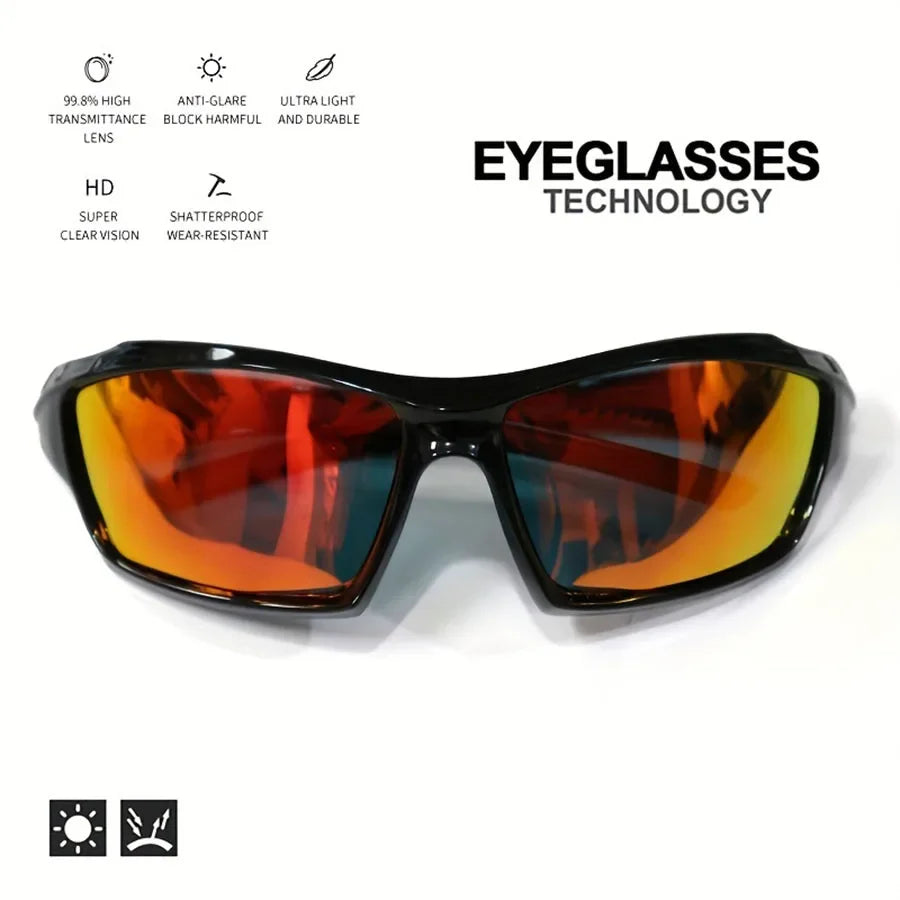 Sports Fashion Sunglasses Polarized UV400 Protection for Men & Women - Round Metal Frame