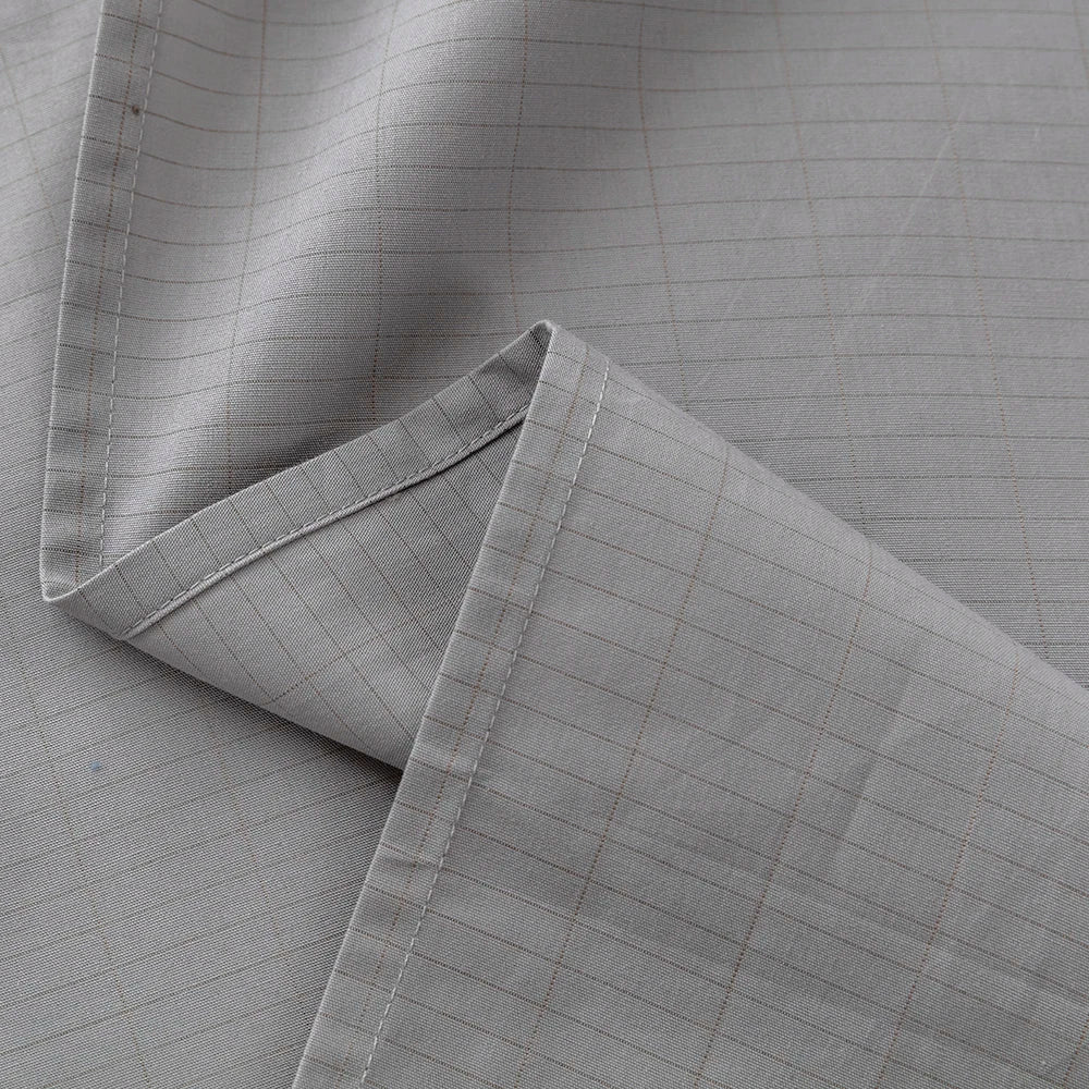Grounding Earthing Fitted Sheet Cotton Silver Plug Included