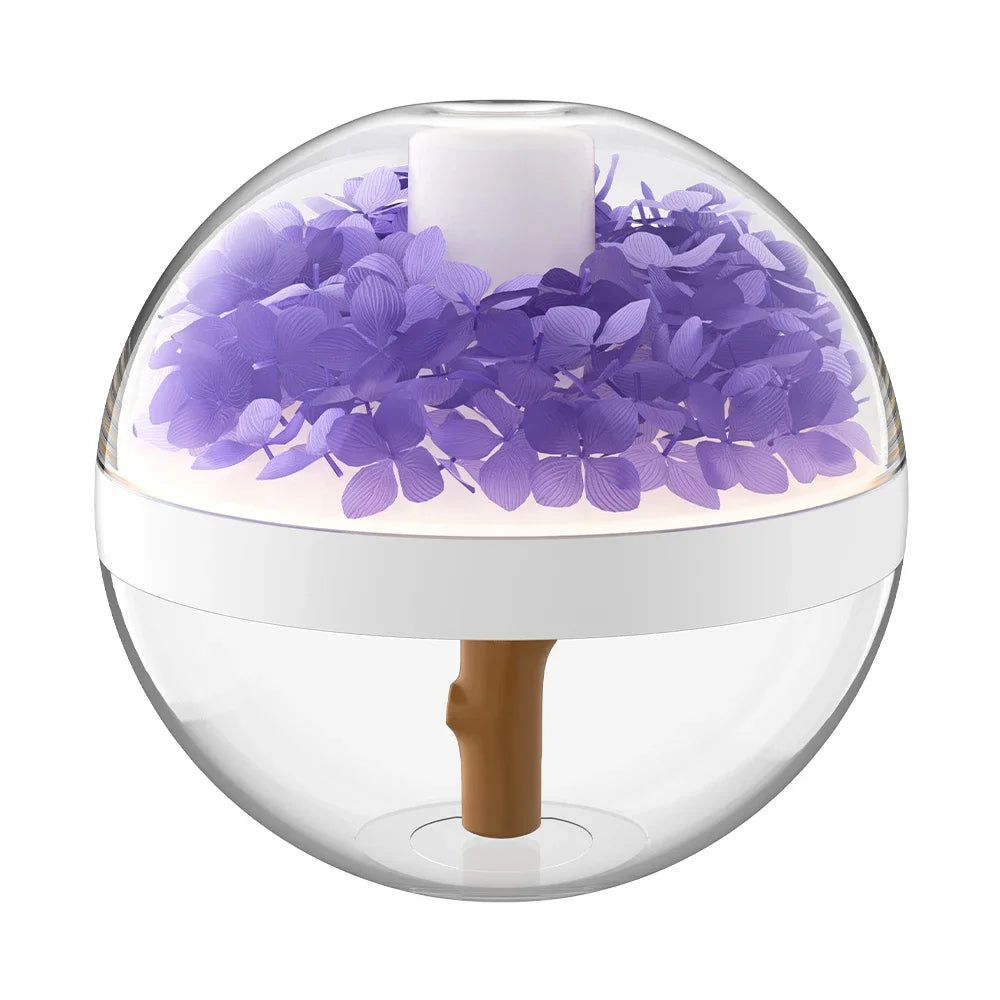 270ML Air Humidifier USB Battery-Powered with LED Light Mist Maker