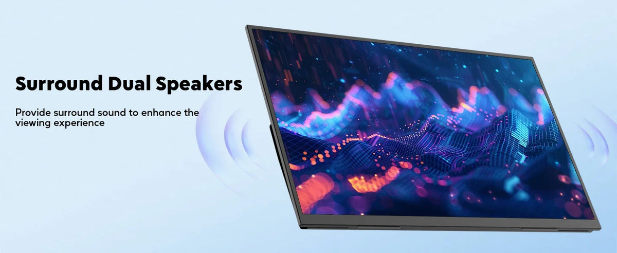 23.8 Inch 100Hz Travel-Friendly IPS Monitor With Eye Maintenance Stand