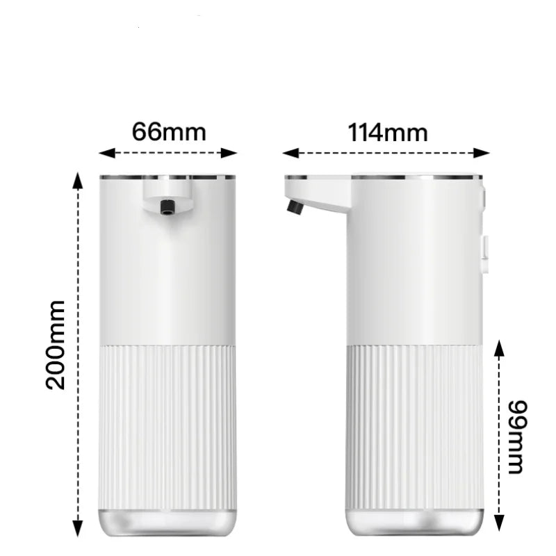 Soap Automatic Dispenser 360ML White Foam Liquid Dispenser