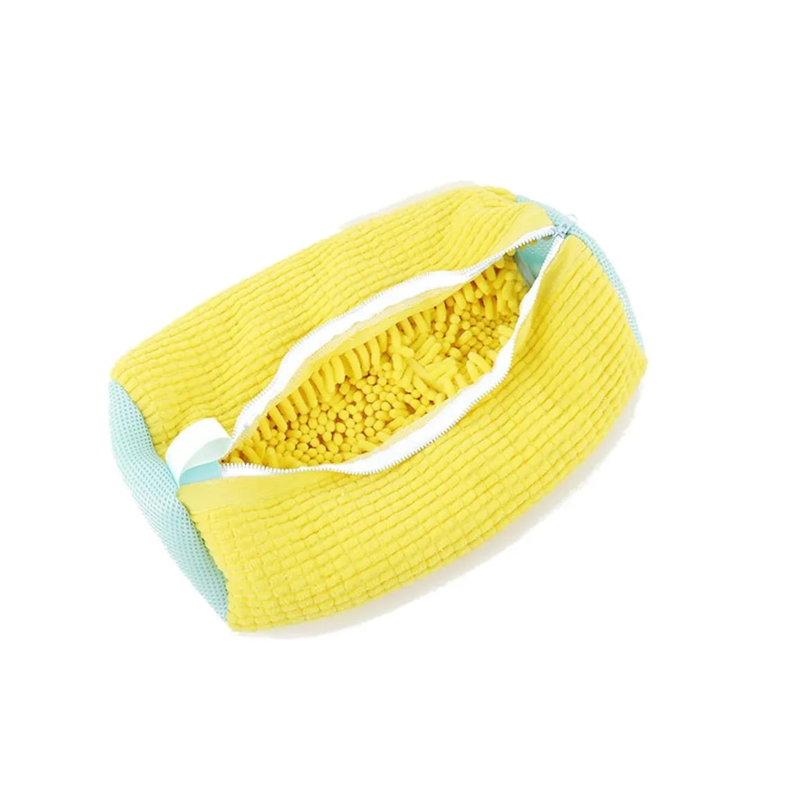 Shoe Washing Bag Cotton Laundry Bag with Zipper Closure, Sturdy Cleaning Bag for Shoes, Travel-Friendly Drying Bags