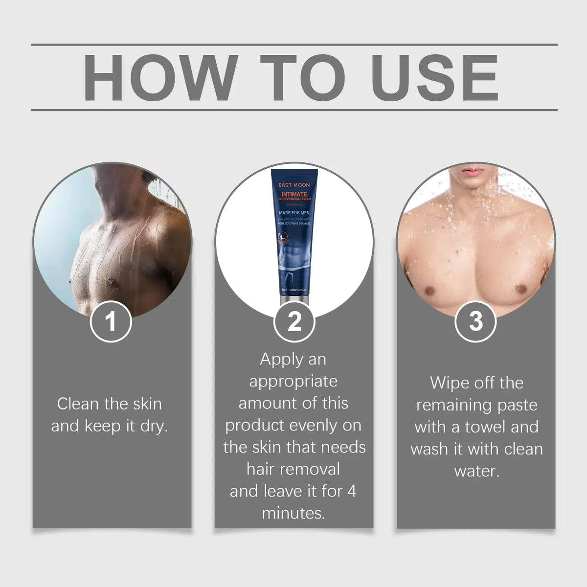 Hair2026 Edition Removal Cream 100g Intimate Areas Painless Non Irritating Beard Removal Grooming Trend