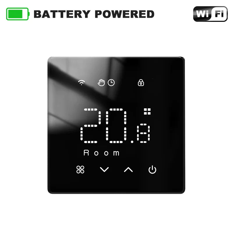 Smart Gas Boiler Thermostat WiFi Enabled Regular Programmable Voice Assistant Compatible Fall 2025 Energy Saver
