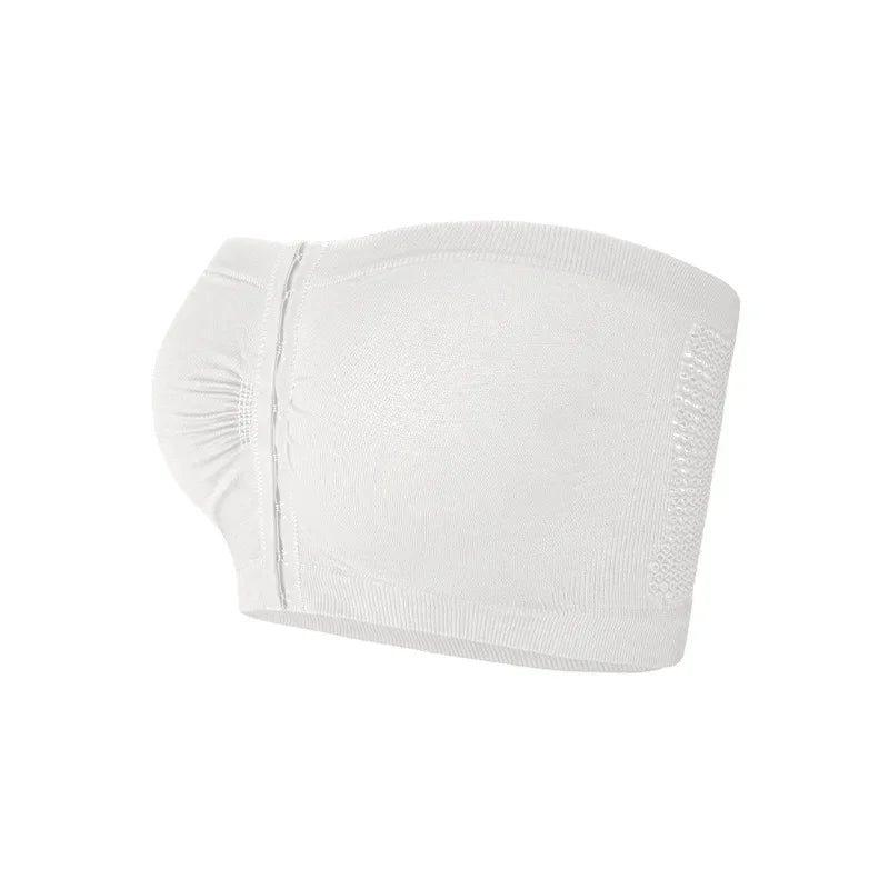 Strapless Wireless Bra with Seamless Design and Soft Support for Backless and Off-Shoulder Outfits 10