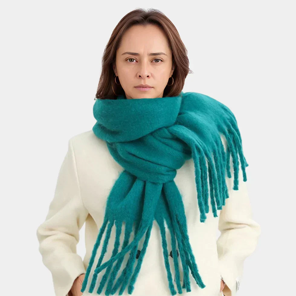 Cozy Warm Womens Winter Scarf - Oversized Wrap, Plush