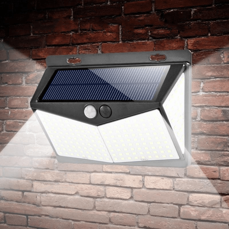 Outdoor2026 Edition Solar Light Wall Mount LED Security Flood Light Solar Powered Weatherproof Garden Patio Fall
