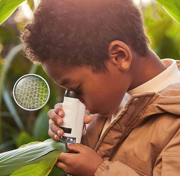 Pocket2026 Edition Microscope For Kids Travel-Friendly STEM Toy Eco Friendly Learning Gift Back To School