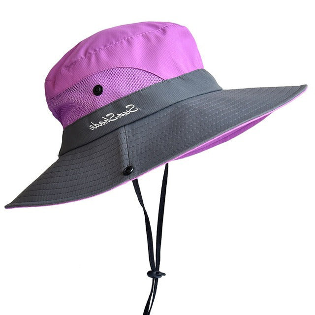 Protection UV Sun Hat Foldable Wide Brim Summer 2026 Sun Shield Ideal Travel Accessory