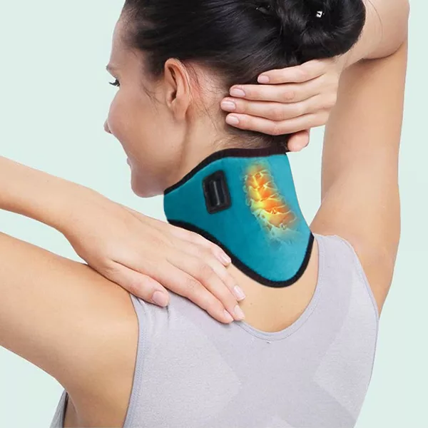 Motor-Driven Heating Neck Brace Flexible Heat Therapy For Neck Pain Relief Spring Wellness 2026 Gift