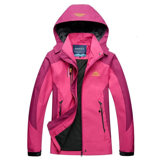 Water-Resistant Women's Ski Jacket - Midlength, Breathable Winter