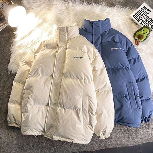 Relaxed Warm Women’s Puffer Jacket - Oversized Fleece Winter