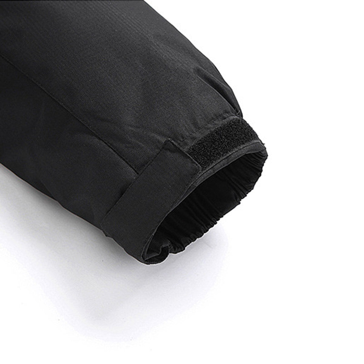 Water-Resistant Men's Rain Jacket - Hooded Colorblock, Packable