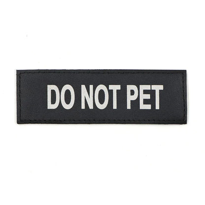 Service Dog Patch Black Harness Label Hook And Loop Fasteners Fall 2025 Simple On Off For Fast Identification