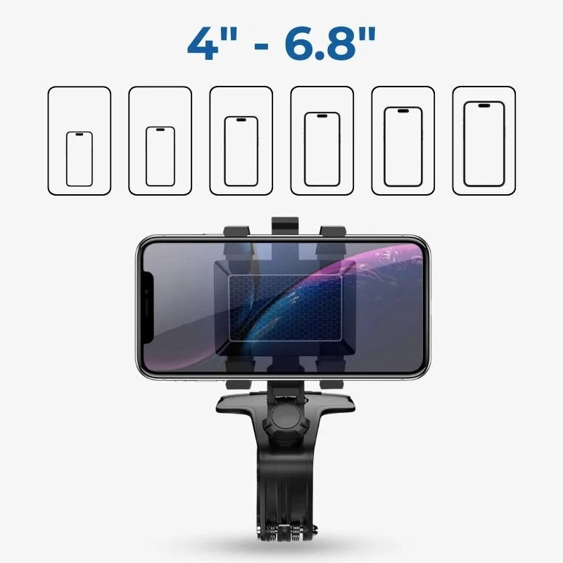 Dashboard Car Phone Holder 1200 Degree Rotation Universal